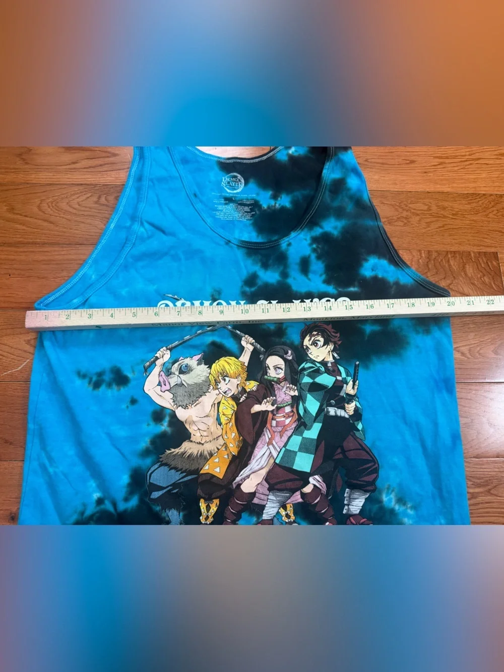 Demon Slayer Tie-Dye Tank Top